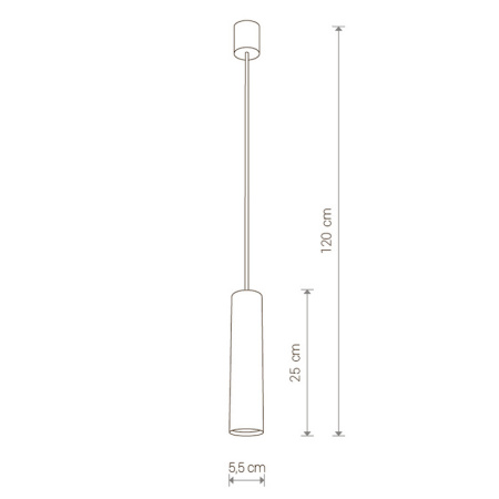 Світильник підвіс Nowodvorski Eye Brass I Zwis M 8914
