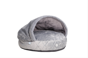 Лежак-нірка Cover Plush Gray фото 3 Лежак-нірка Cover Plush Gray фото 3
