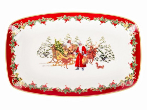 Блюдо Lefard Christmas Collection 30х19 см 986-125 фото 1 Блюдо Lefard Christmas Collection 30х19 см 986-125 фото 1
