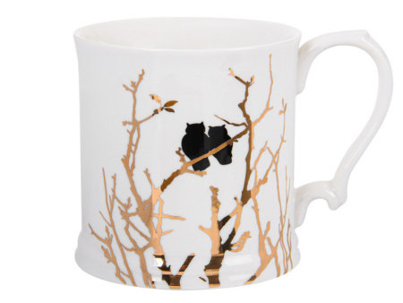 Чашка Lefard Золоті Сови, 380 мл 924-660