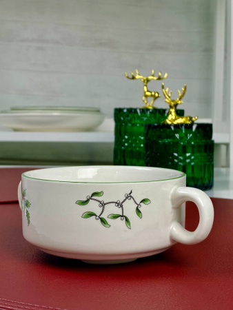 Тарілка супова Olens Біла зима 10,5 см 300 мл