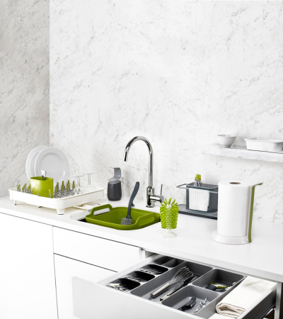 Контейнер для миючих аксесуарів Joseph Joseph Surface 20.2x13.5x8.4 сріблястий