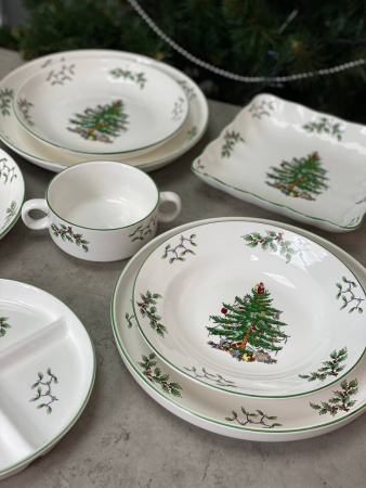 Тарілка супова Olens Біла зима 10,5 см 300 мл