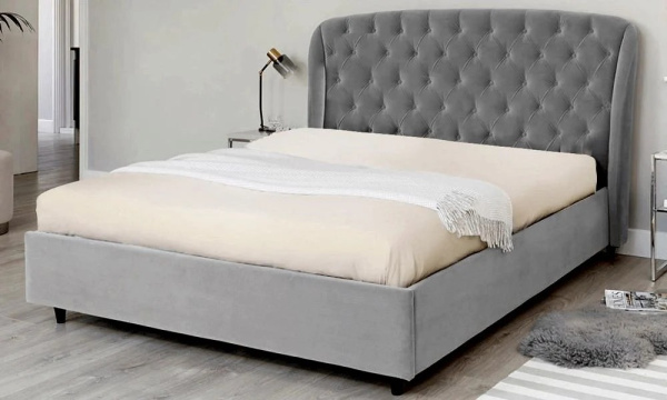 Простирадло на гумці Софт Найт кремове трикотажне фото 1