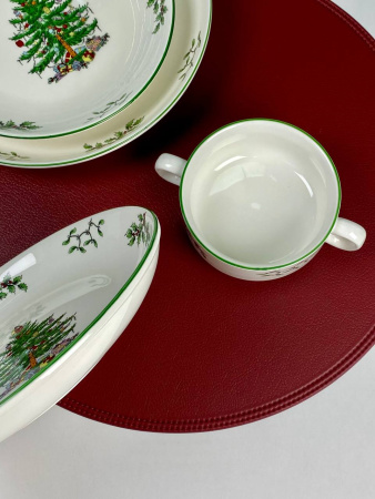 Тарілка супова Olens Біла зима 10,5 см 300 мл