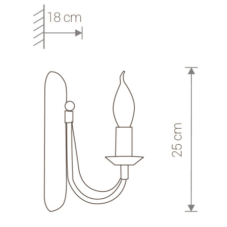 Бра Nowodvorski Ares 202