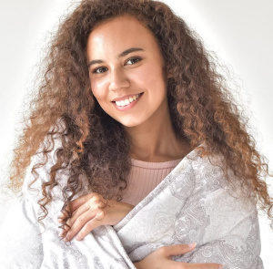 Ковдра Afrodita всесезонна ТМ IDEIA Біла фото 3