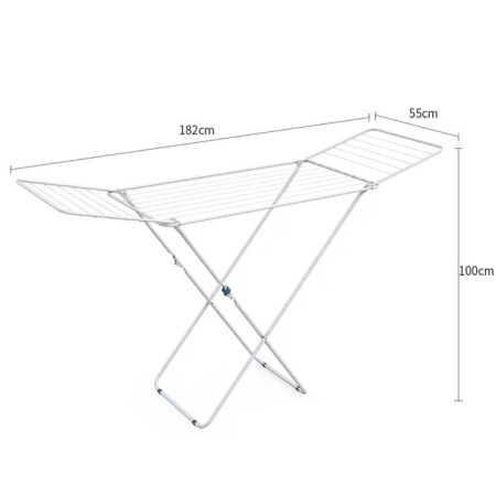 Сушарка для білизни з доп відділеннями FABRIKA 18 сіра