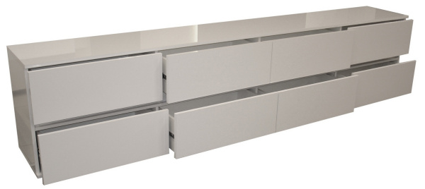 Тумба под ТВ  Алина Белый фото 2