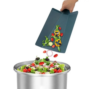 Дошка обробна пластикова складна Krauff Flexi Assistant, emerald 38х21,5х0,25см фото 2