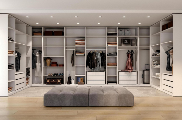 Комплект довгих полиць  (3шт.) для шаф 3+4 дв. Ідеа, Фемілі