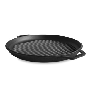 Казан чугунный BRIZOLL WOK 8 л с чугунной крышкой-сковородкой Гриль W36-3 фото 5 Казан чугунный BRIZOLL WOK 8 л с чугунной крышкой-сковородкой Гриль W36-3 фото 5
