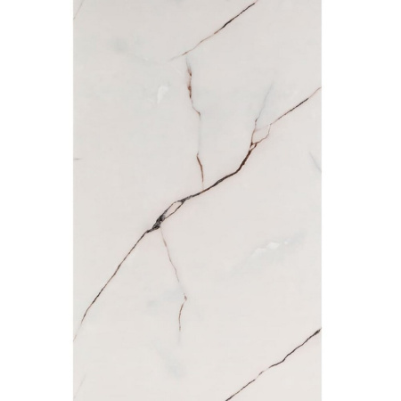 Самоклеюча стінова PET плитка у рулоні 60x300x0,2см білий мармур SW-00001697