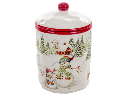 Банка для зберігання Lefard Сніговик 2 л 21,5х14,5х14,5см 948-015