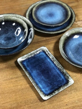 Тарілка прямокутна Голден-бей Olens, 23.5Х15.5 см