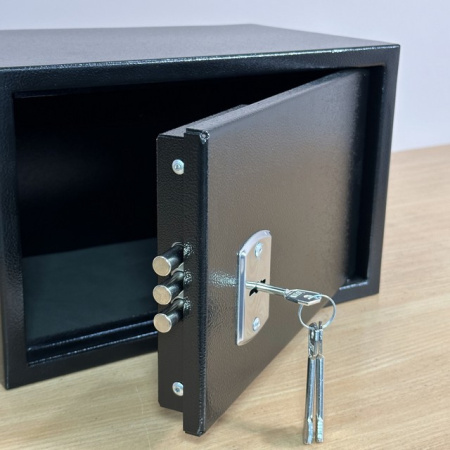 Меблевий сейф СМ-200 чорний