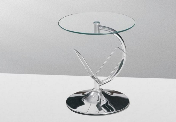 Журнальний столик-газетниця  Alma Прозорий фото 2