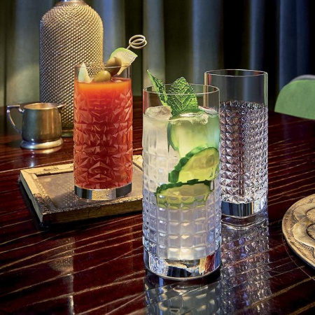 Набір стаканів  для напоїв Luigi Bormioli Charme, 480 мл уп 6 шт 12418/01