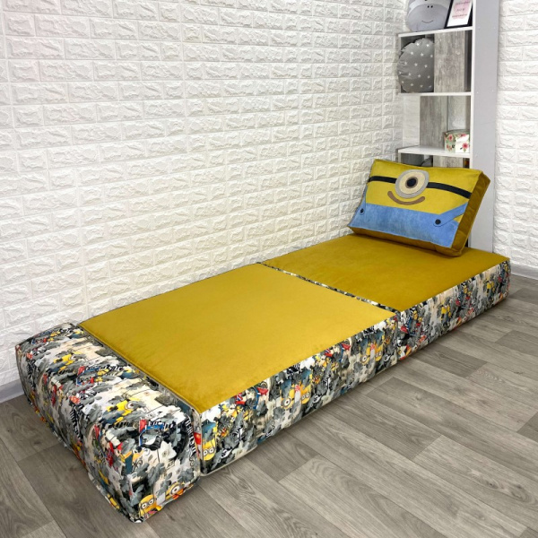 Диван-трансформер "Миньон" велюр фото 2