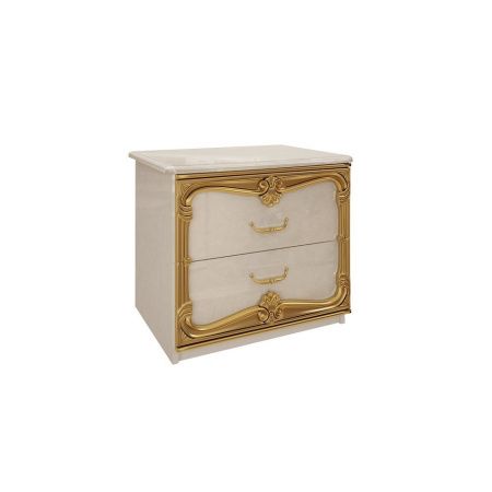 Приліжкова тумба  Вікторія Бежевий 2 шухляди
