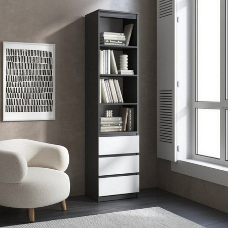 Пенал з відкритими полицями та ящиками R-25