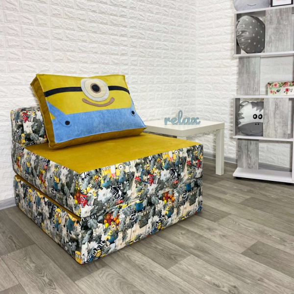 Диван-трансформер "Миньон" велюр фото 3