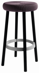 Стілець  Cozy Bar Stool бузковий фото 1 Стілець  Cozy Bar Stool бузковий фото 1