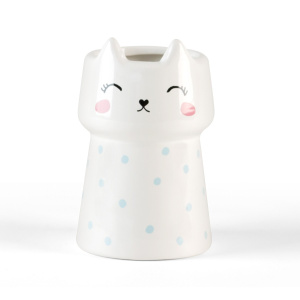 Подставка для зубных щеток и пасты cute cat 250 мл фото 1 Подставка для зубных щеток и пасты cute cat 250 мл фото 1