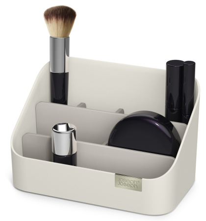 Органайзер для косметики Joseph Joseph Viva багаторівневий 11х18х10.7 см кремовий