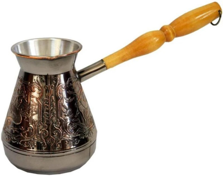 Турка мідна Німфи чорний нікель 500мл