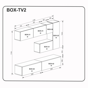 Вітальня  Box TV2 фото 2 Вітальня  Box TV2 фото 2
