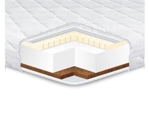 Матрац дитячий Eurosleep KIDDY cocos latex фото 1 Матрац дитячий Eurosleep KIDDY cocos latex фото 1