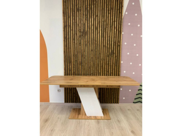 Стіл Грейс розсувний Німфея альба/Дуб Аппалачі фото 5