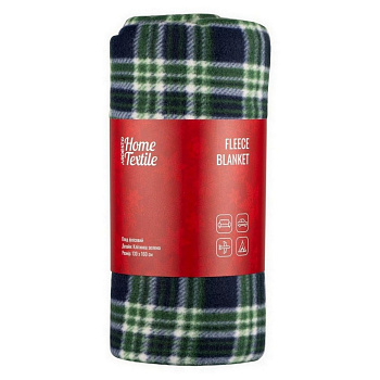 Плед Ardesto Fleece 130x160см, клітинка
