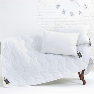 Набор антиалергенных подушек Mirson EcoSilk №158 Eco Light White (средние) фото 2 Набор антиалергенных подушек Mirson EcoSilk №158 Eco Light White (средние) фото 2