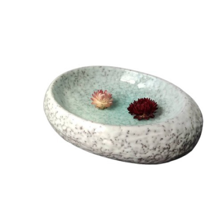 Тарілка Olens Гранітний камінь 18.5x14x4.6 см