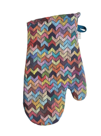 Рукавиця MixPrint 504 зігзаг Прованс