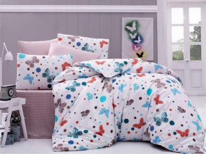 Стёганое покрывало-пододеяльник Lighthouse 4 сезона BUTTERFLY 160х220 фото 1 Стёганое покрывало-пододеяльник Lighthouse 4 сезона BUTTERFLY 160х220 фото 1
