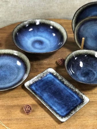 Тарілка прямокутна Голден-бей Olens, 23.5Х15.5 см