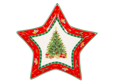 Набір блюд з 2-х шт. CHRISTMAS DELIGHT 15см 985-156