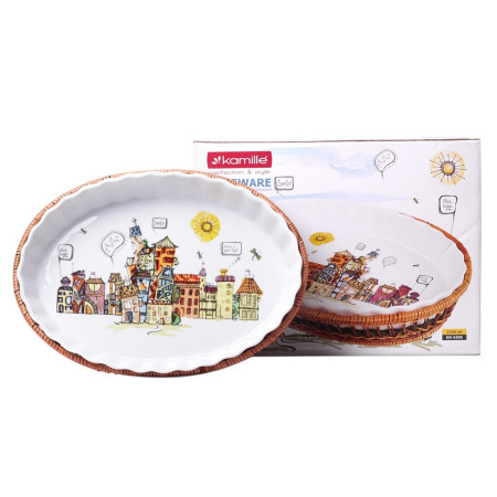 Форма Kamille керамічна для запікання 2.1л