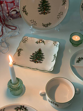 Тарілка супова Olens Біла зима 10,5 см 300 мл