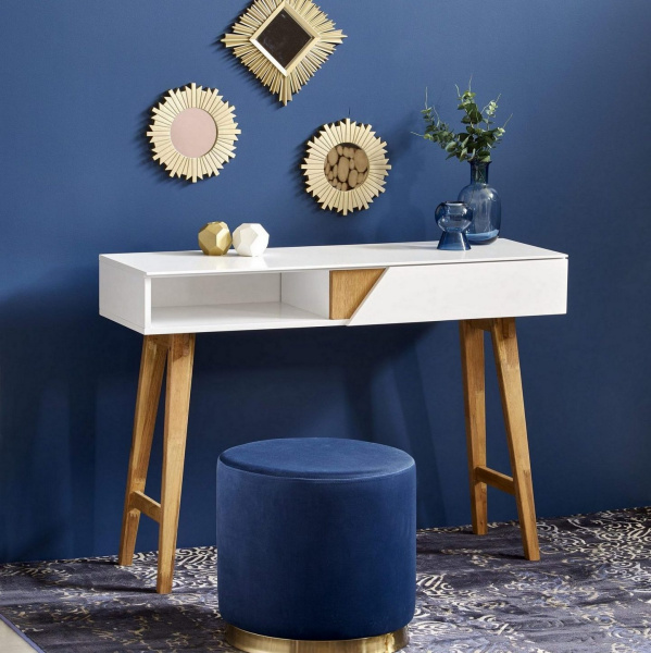 Стол письменный  KN-1 Белый фото 2