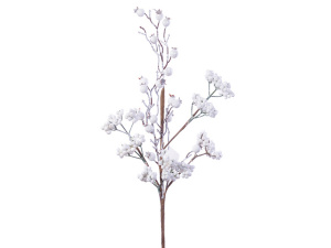 Веточка декоративная Lefard Белая 55 см 801-286 фото 1