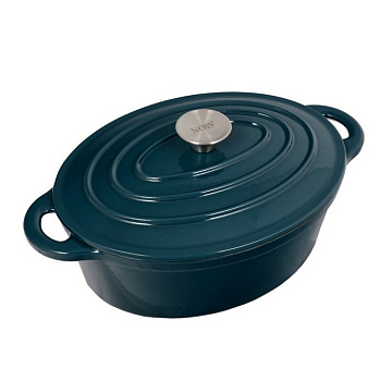 Чавунна овальна каструля 30x23xсм Tierra  NOIS