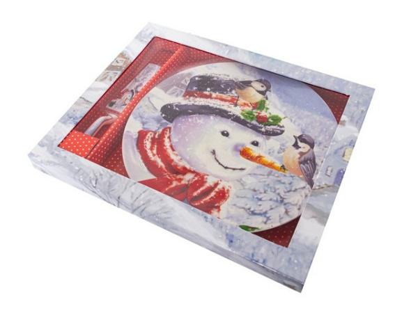 Блюдо Lefard для торта с лопаткой Рождественская коллекция 27см 924-837 фото 2