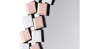Зеркало настенное Laguna S1825 Silver-Pink фото 2 Зеркало настенное Laguna S1825 Silver-Pink фото 2