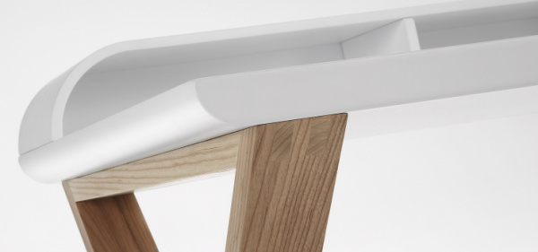 Стол письменный SUCCESS белый  C285L05 фото 3