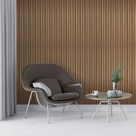 Декоративна PS рейка 290x12x1,2см  коричневий SW-00002135