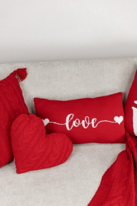 Наволочка в'язана Прованс LOVE 45х45 см фото 2 Наволочка в'язана Прованс LOVE 45х45 см фото 2